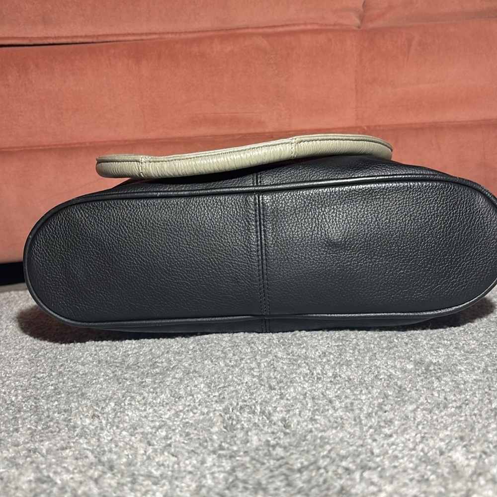 Ameri-Leather Gray & Black Elegant Two-Tone Leath… - image 2